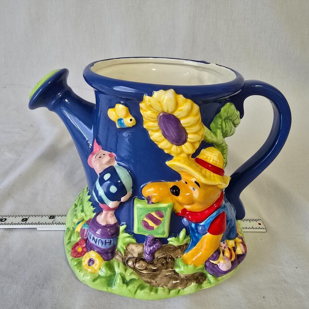 FTD Disney Winnie the Pooh & Friends 3D Figures Watering Can Colorful Ceramic - Picture 14 of 16